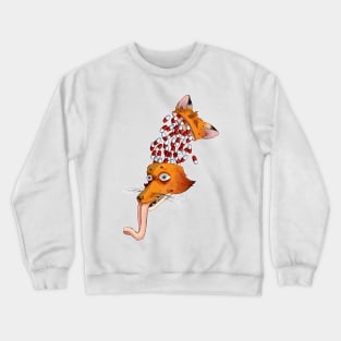 Tripping fox Crewneck Sweatshirt